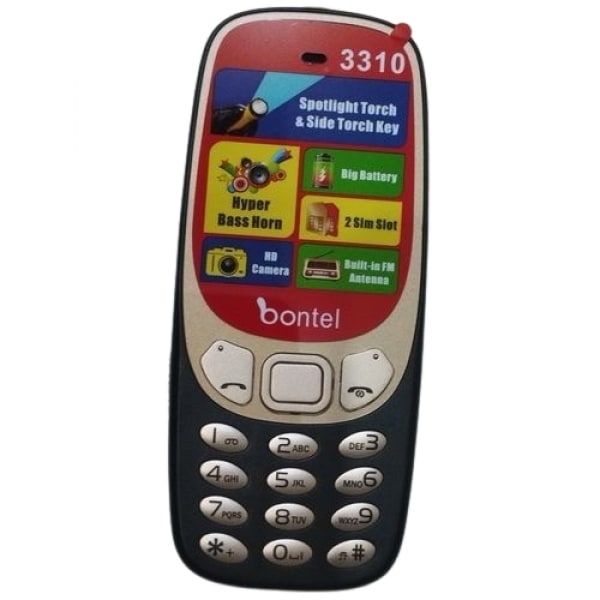 3310 - Torch Light - 1.54" - 1000mAh - Black