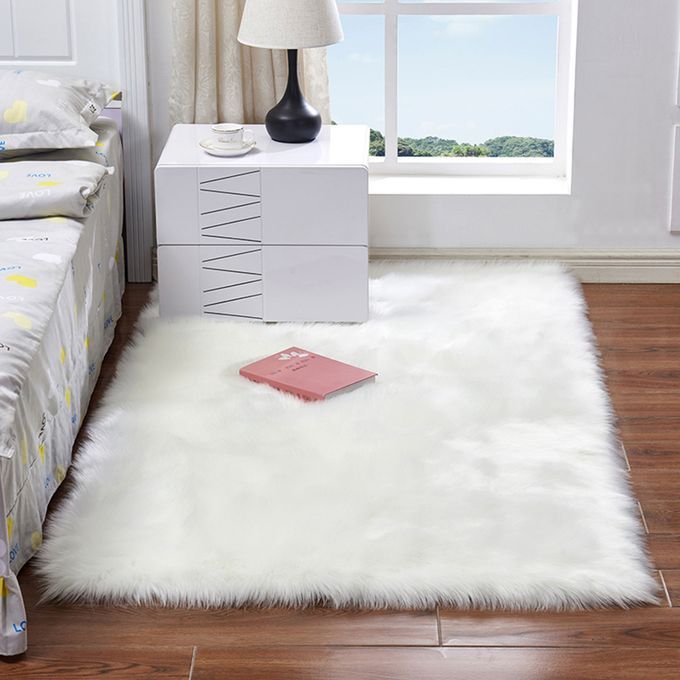 Long Plush Ultra Soft Fluffy Rugs Rectangle Shape Faux