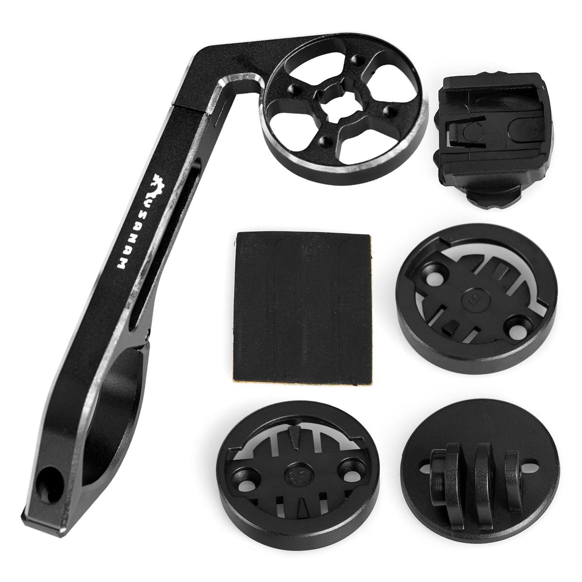 Bicycle Computer Camera Mount Holder Bike Sports Camera Front Mount Bike Handlebar Mount Handle Bar Computer Mount Replacement for Garmin Bryton CATEYE