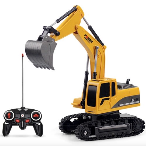 6 Ch Excavator Remote Control Toy