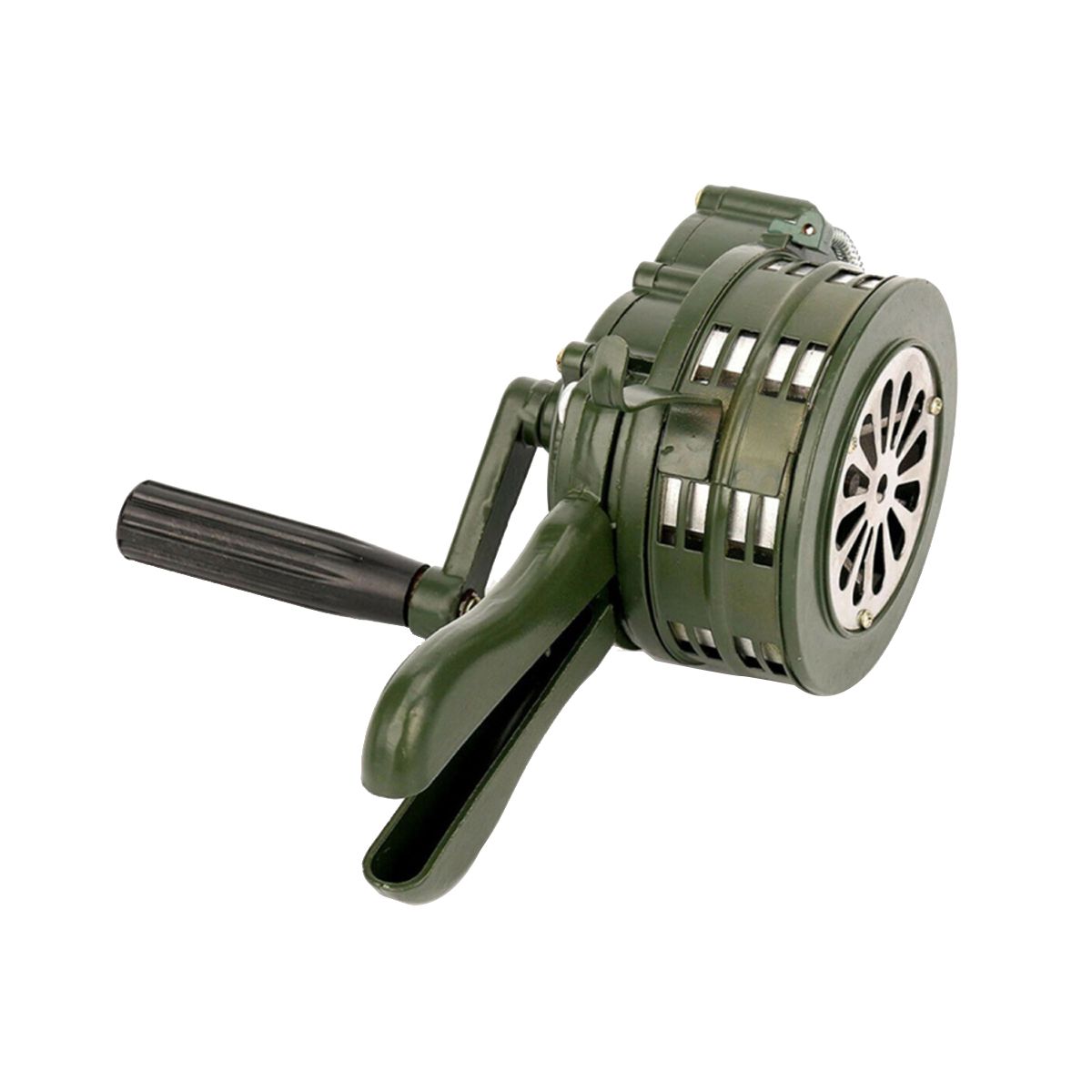 Emergency Hand Crank Siren Horn 110DB Manual Operated Warning School