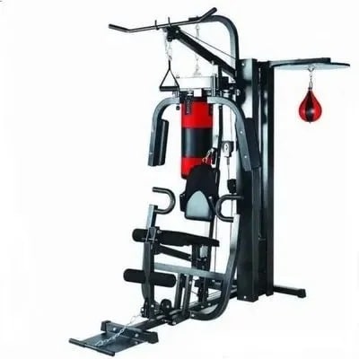 Multi Station Commercial Gym With Punching Bag