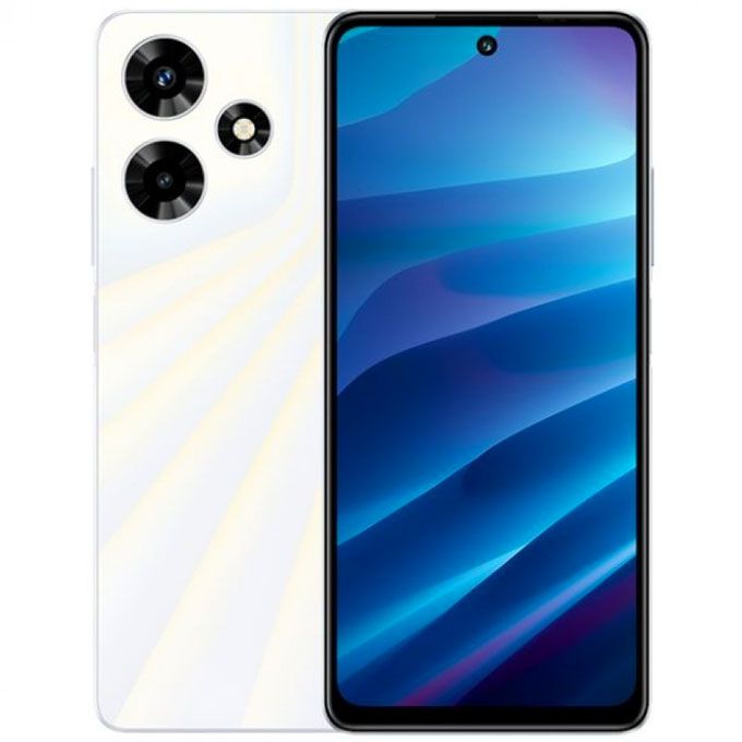 Hot30 6.78" 8GB RAM/128GB ROM Android 13 - White + Free Gift