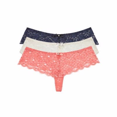 Set Of 3 Ladies Thong