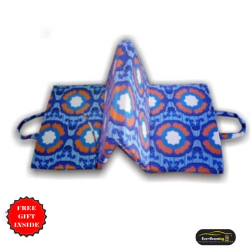 Foldable Camping Picnic And Outdoor Mattress - Mouka Colour 2.3ft X 6ft X 2"