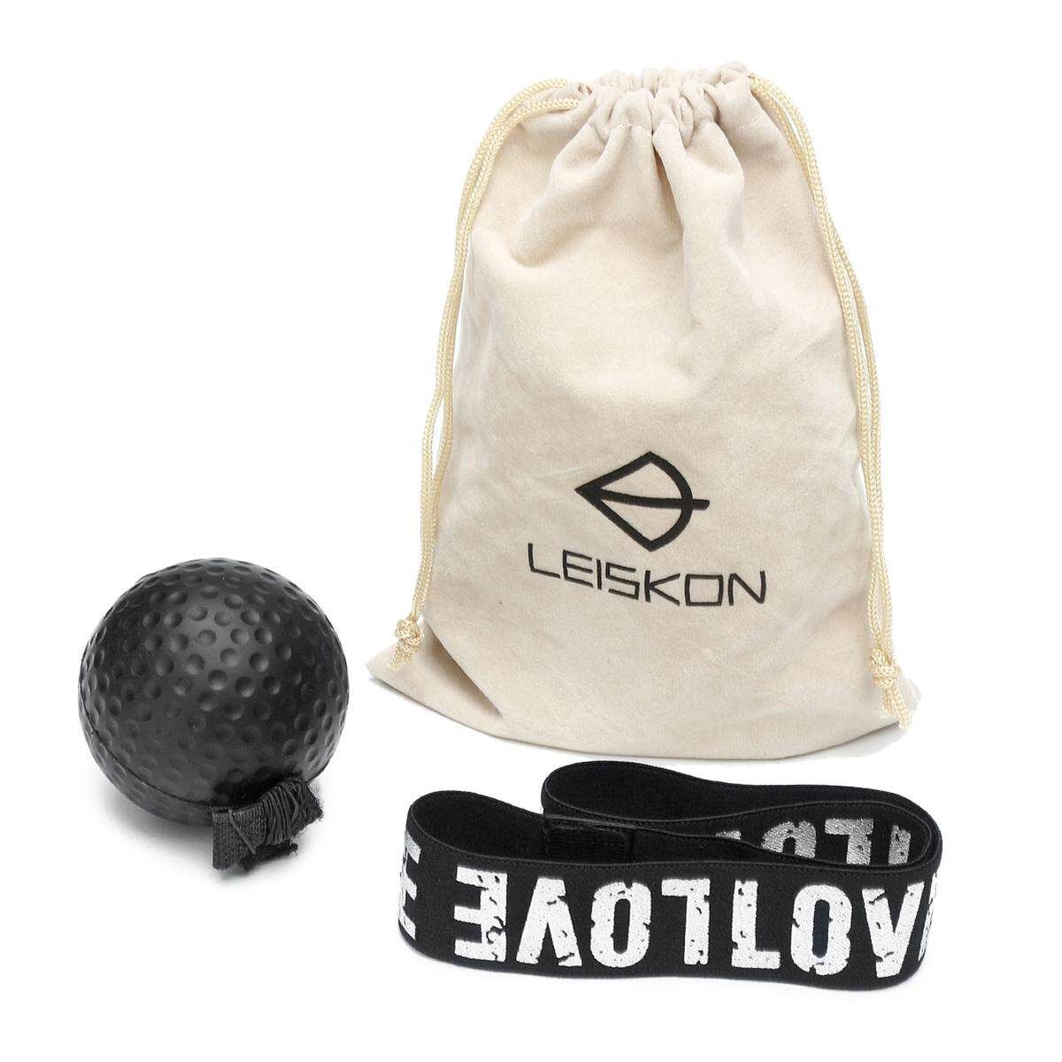 Boxing Fight Ball + Head Band Boxing Punch Exercise Traning Speed Reaction Gym