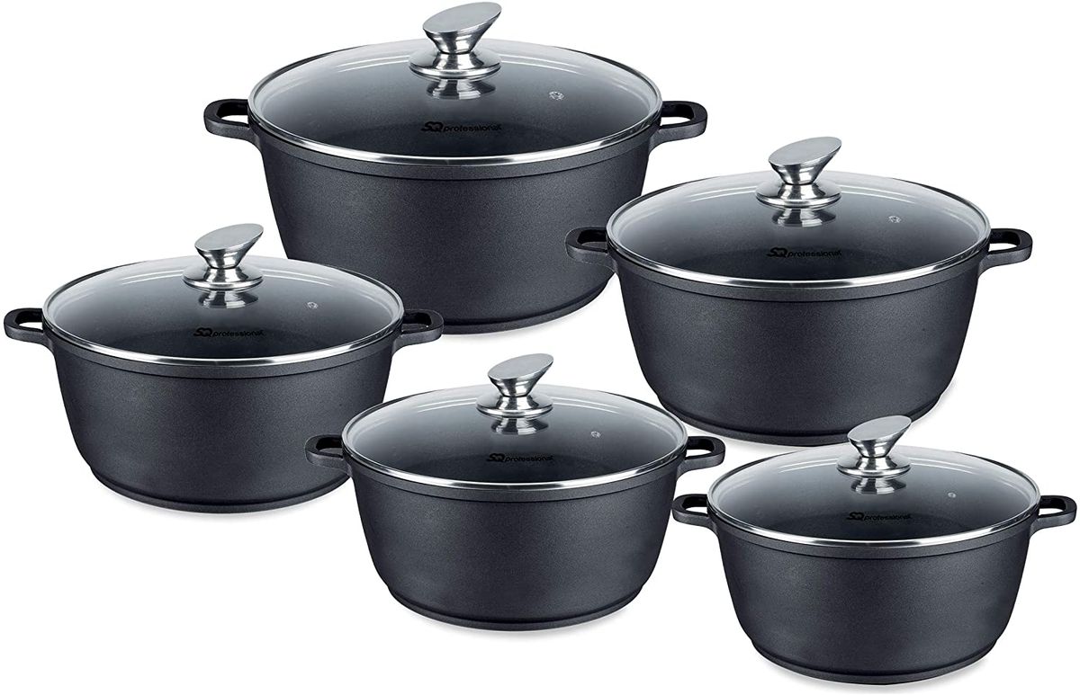 Die-Cast  Non-Stick Coating 5set Pot