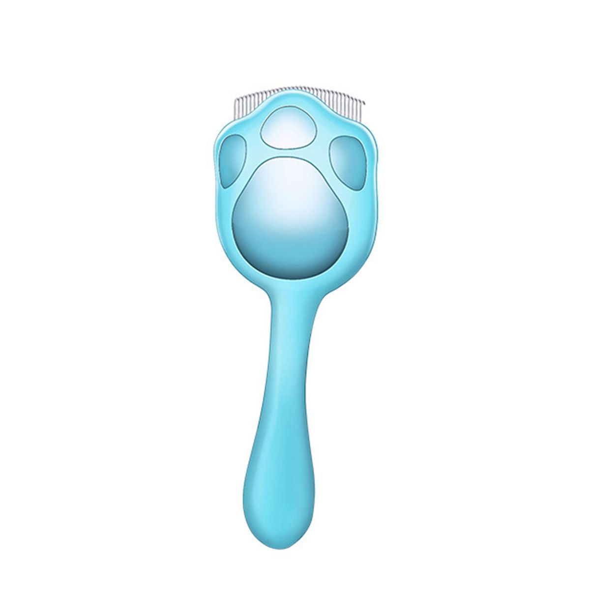 Pet Comb Massage Cleansing Grooming Comb Blue