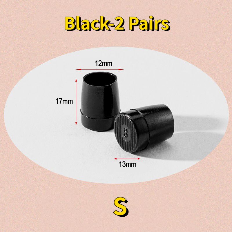 2Pair Round Silicone Heel Protector Stoppers Antislip High Heeler Bridal Latin