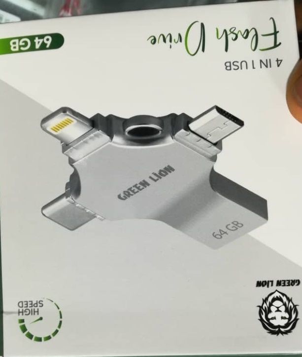 4 IN 1 FLASH DRIVE, 64GB