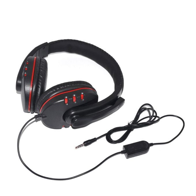 Wired Gaming Headphones B  Stereo Headsets With Mi  For PS4 For XBOX-ONE-black