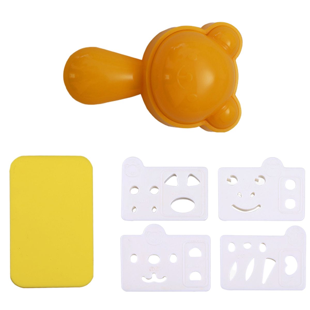 Onigiri Maker Mold PP Sushi Nori Rice Mold Mix Color