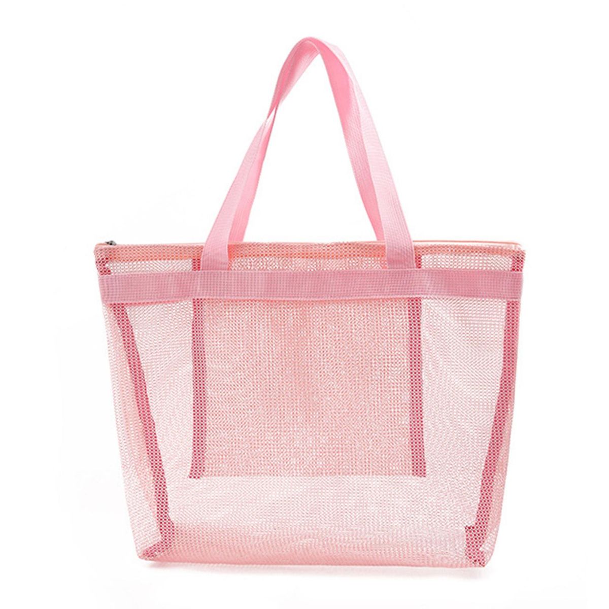 Toiletry Bag College Dorm Bathroom Shower Storage Tote Bag Pink