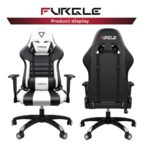 Ergonomic Gaming Chair With Footrest