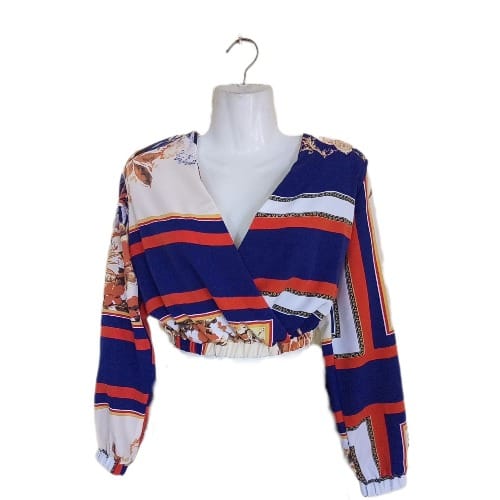 Ladies Crop Top Blouse