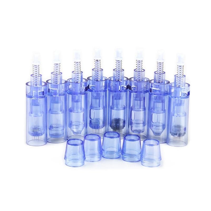 50 Pcs Cartridges A1 Pen Derma Skin Care Needle R 1/3/F5/7/9/12/24/36/42 Pin Nano Tip Bulk Price Microneedling Cartridge