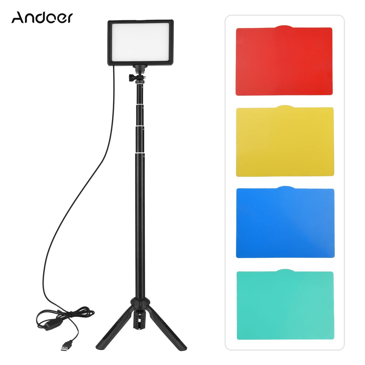 Photography Light LED Video Light Kit USB -1.48m -1PC