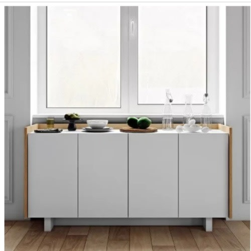 Sideboard Sonoma - Oak white