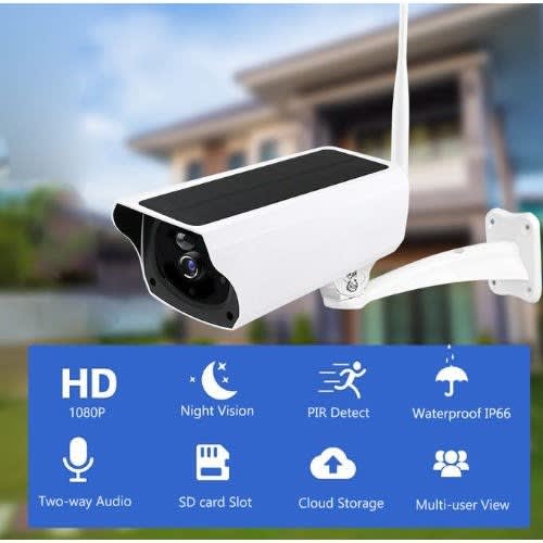 Low Power Solar Wifi Cctv Camera