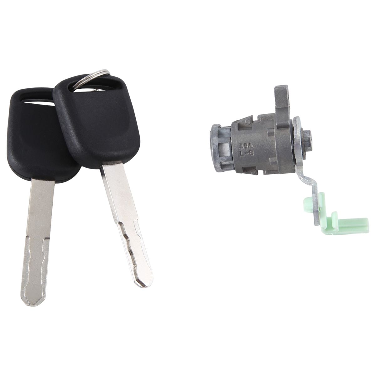 Drivers Door Lock Cylinder with 2 Keys for Pilot