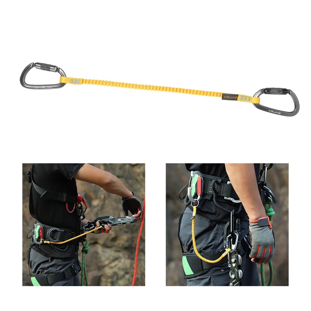 Climbing Elastic Rope Resistance Rope Retractable Safety