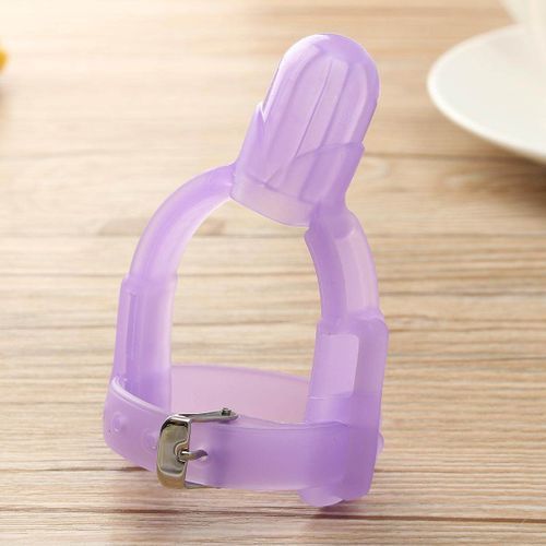 2 X Thumbsucking 20mm Thumb Sucking Stop Finger Guard Protect 1-5 Years Baby Kids Purple