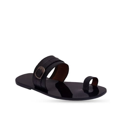 Men's Fashionable Footwear Slippers - Black