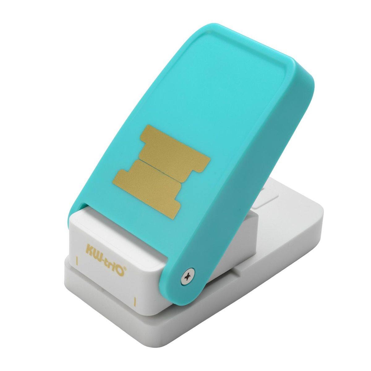 KW-trio BQJ-04 Tab Punch Loose-leaf Separator DIY Index Sticker Label Puncher Divider Paper Punch Machine Scrapbooking Embossing Tools for Crafts Bookmark Notepad Art Cards