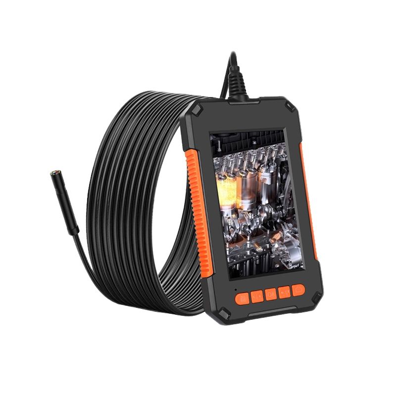 P40 8mm HD Waterproof Portable Integrated Hand-held Vertical Screen Industry Endoscope, Length:5m