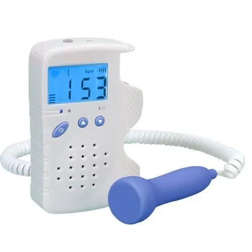 Fetal Doppler Machine - Pocket Fetal Doppler For Baby Heart Rate Measurement