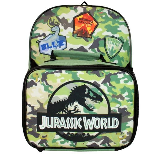 Jurassic World Backpack And Lunchbag