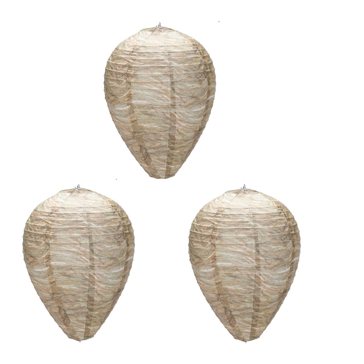 3pcs Waterproof Wasp Nest  Deterrent For Pale Yellow Regular