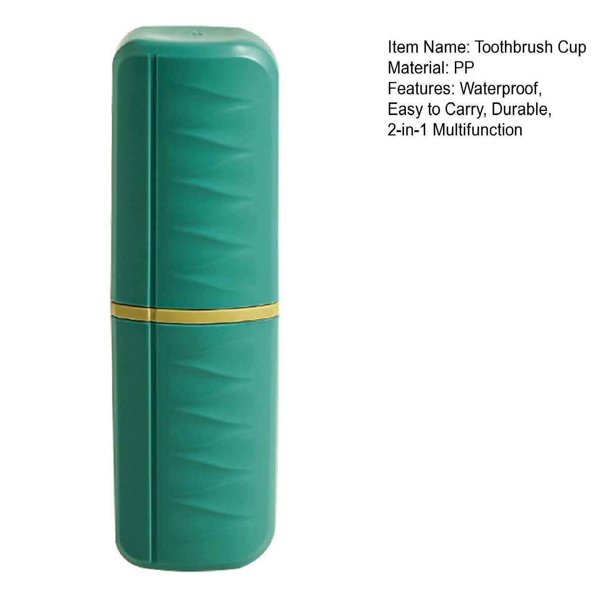 Travel Wash Cup Nordic Style School Students Mouthwash Cup Blue