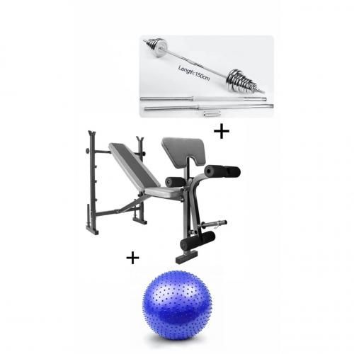 Bench Press - 30kg Weight - Gym Ball