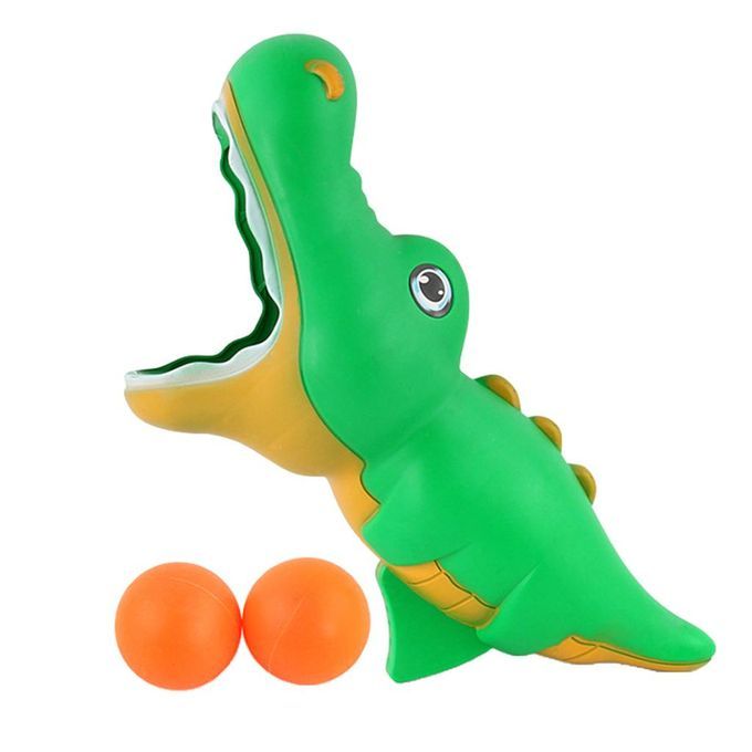 Kids Outdoor Plastic Squirt Toy Green Dinosaur Shooting Toy Kid Play