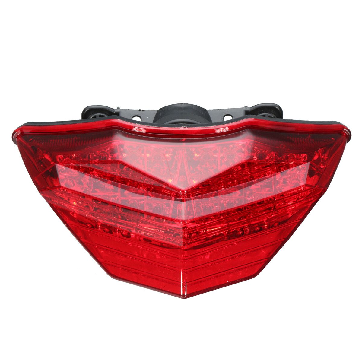 Tail Brake Turn Signal Integrated Led Light For 2013-2015 KAWASAKI Ninja 250 300 Red Red Shell