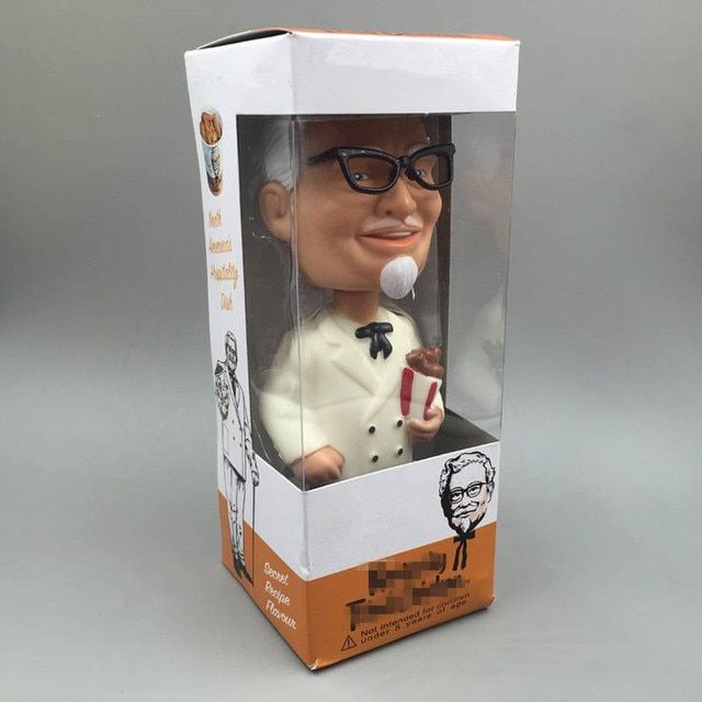 Nodding K Logo Shake Head Dolls Dashboard Car Decoration