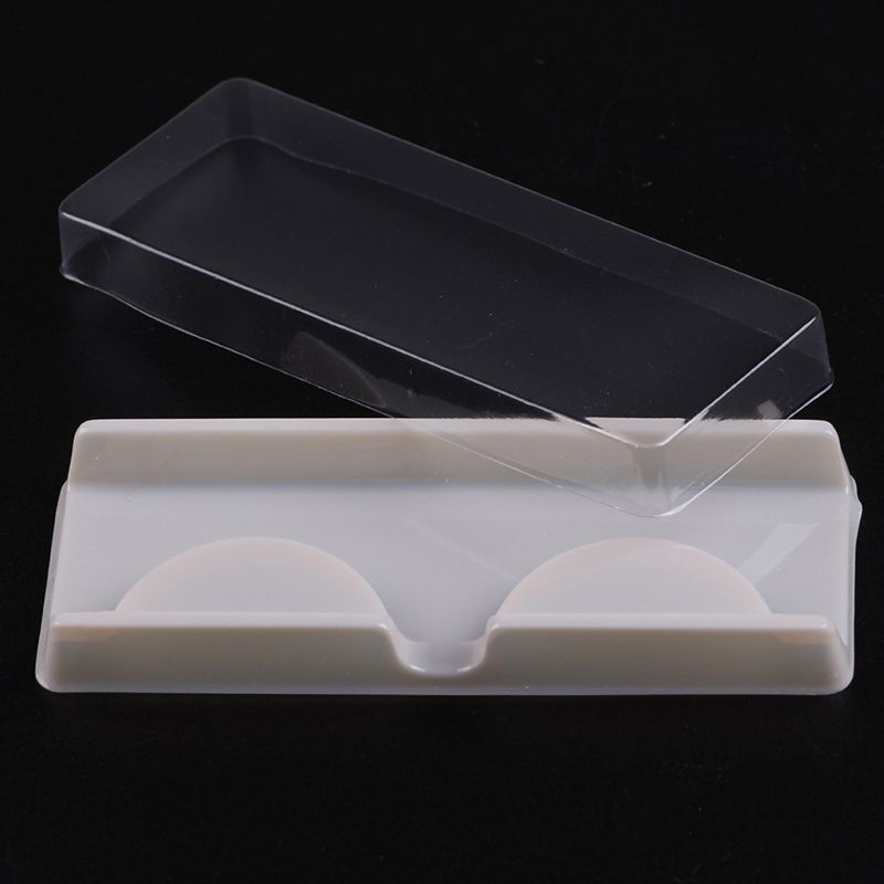 50pcs Eyelashes Case Packing Box For Eyelash Blank Plastic