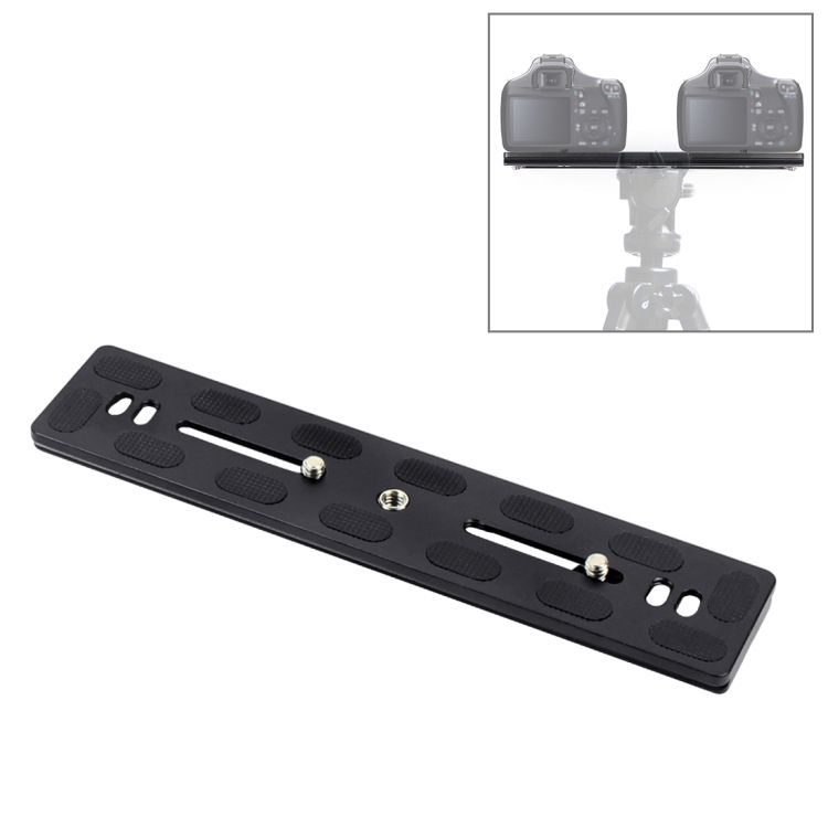200mm Length PU-200 Aluminum-magnesium Alloy Quick Release Plate
