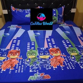 PJ MASK KIDDIES CHARACTER BEDSHEET