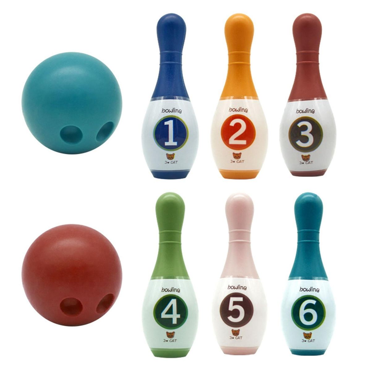 1 Set Bowling Balls Bowling Ball Sports Toys A