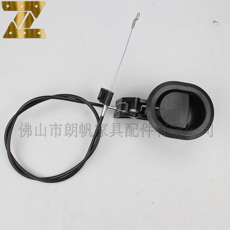 Plastic horn old-fashioned sofa manual buckle sofa switch cable gas spring function chair furniture hardware accessories
