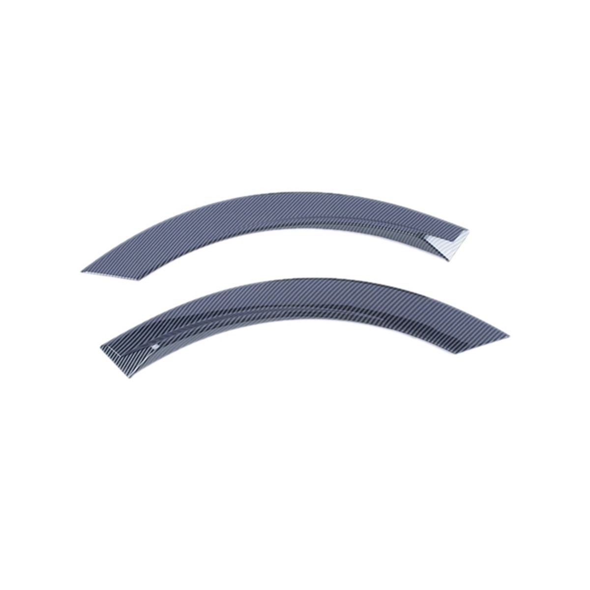 Car Carbon Fiber Rear Wheel Eyebrow Side Body Garnish