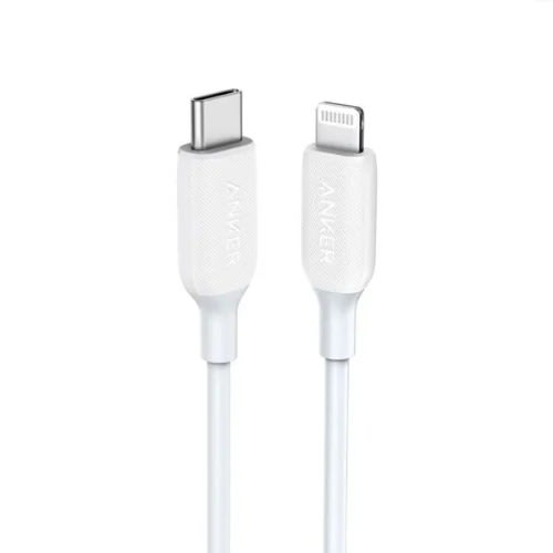 Powerline Iii Usb-c To Lightning Cable Connector (0.9m/3ft) - White