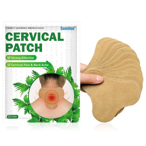 Sumifun Natural Neck Cervical Patch - 12 Pieces