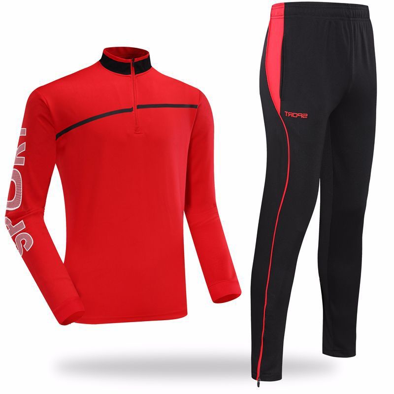 Sports Kid Men Women Long Sleeve Soccer Training Set