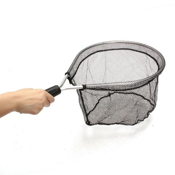 Aluminium Landing Nets Fly Fishing Fish Saver Scooping Mesh