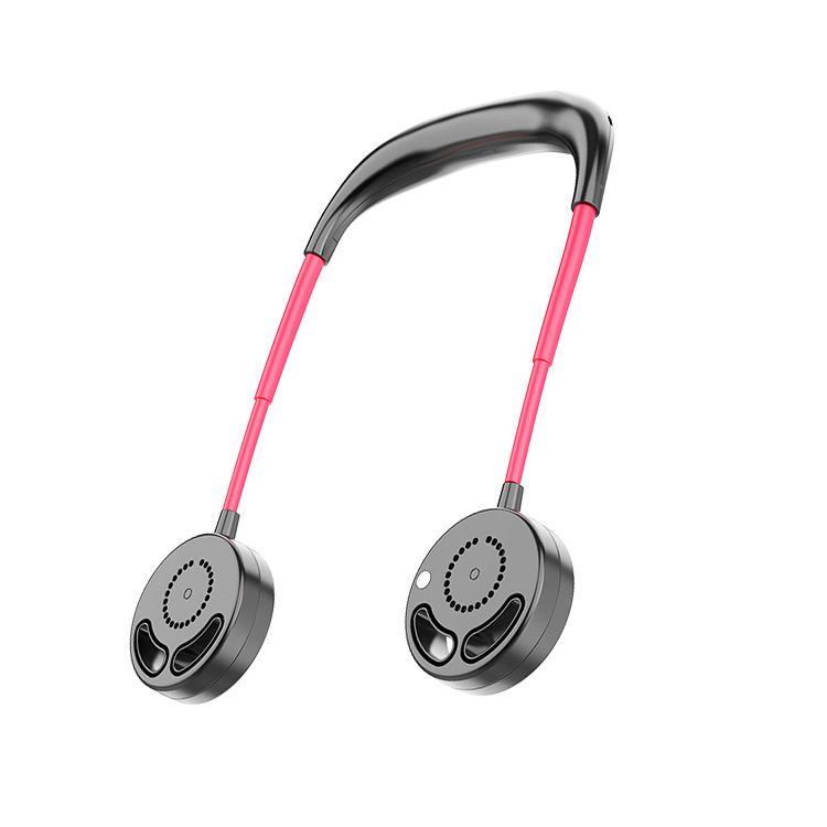 Hanging Neckband Leafless Hand Adjustable New Personal 3 1pcs Fan Free Bladeless Speed Protable Fan Fan Neck Double Summer