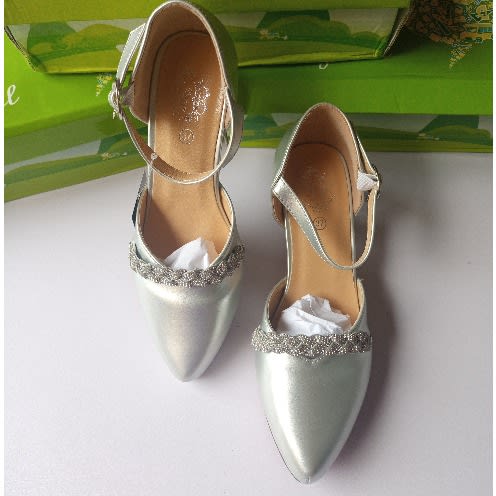 Girl's Mature Dressing Shoe - Silver