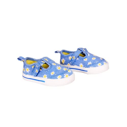 Baby Girl Infant Denim Sneaker- Blue